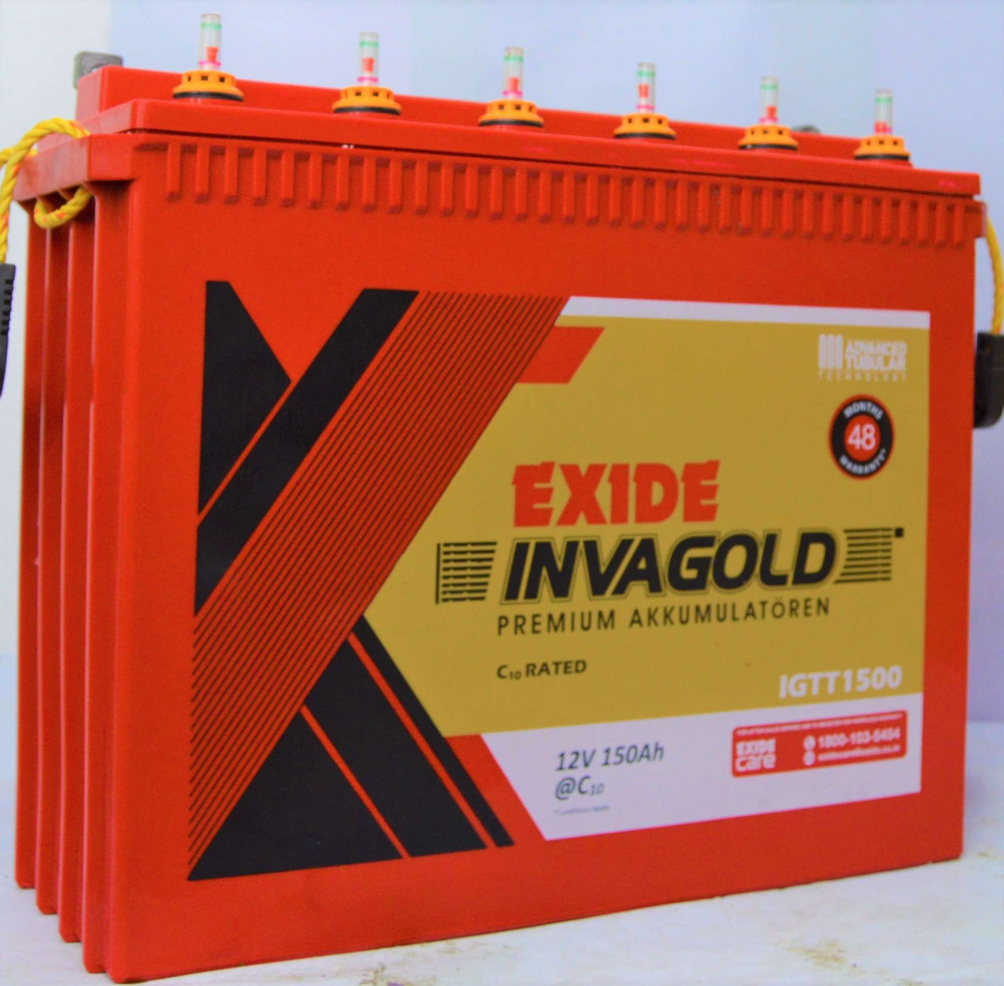 Exide Inva Gold 12V 150AH Tall Tubular IGTT1500 price in Chennai